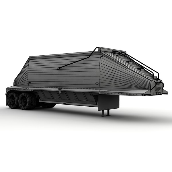 trailer beall 2 axle lwo - Beall 2 axle belly dump by bansheewoj